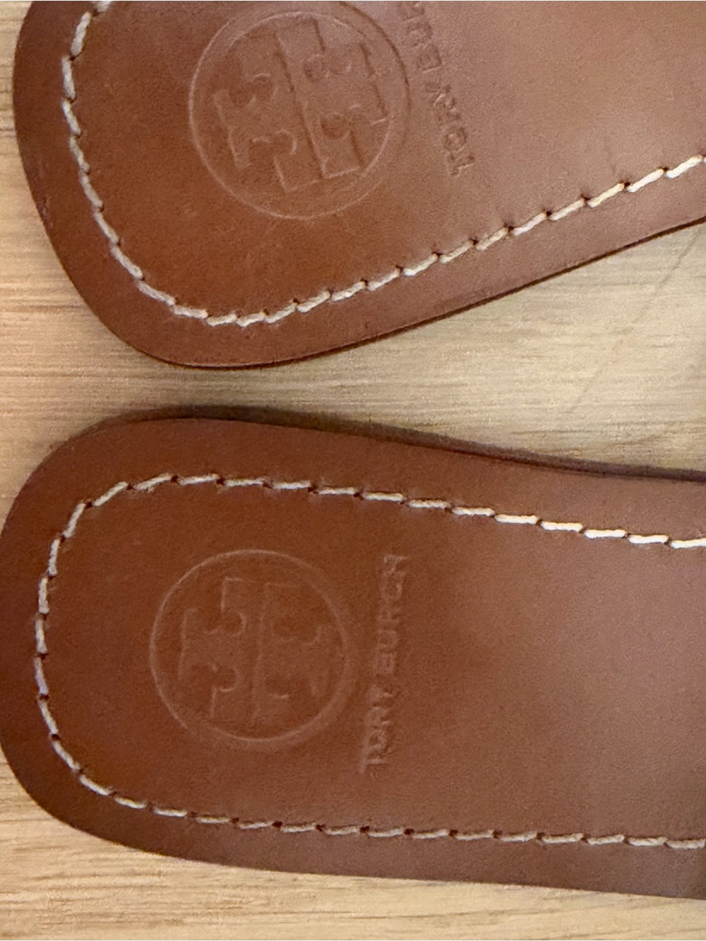Tory Burch Leather Sandals Size 8 - Picture 4 of 7
